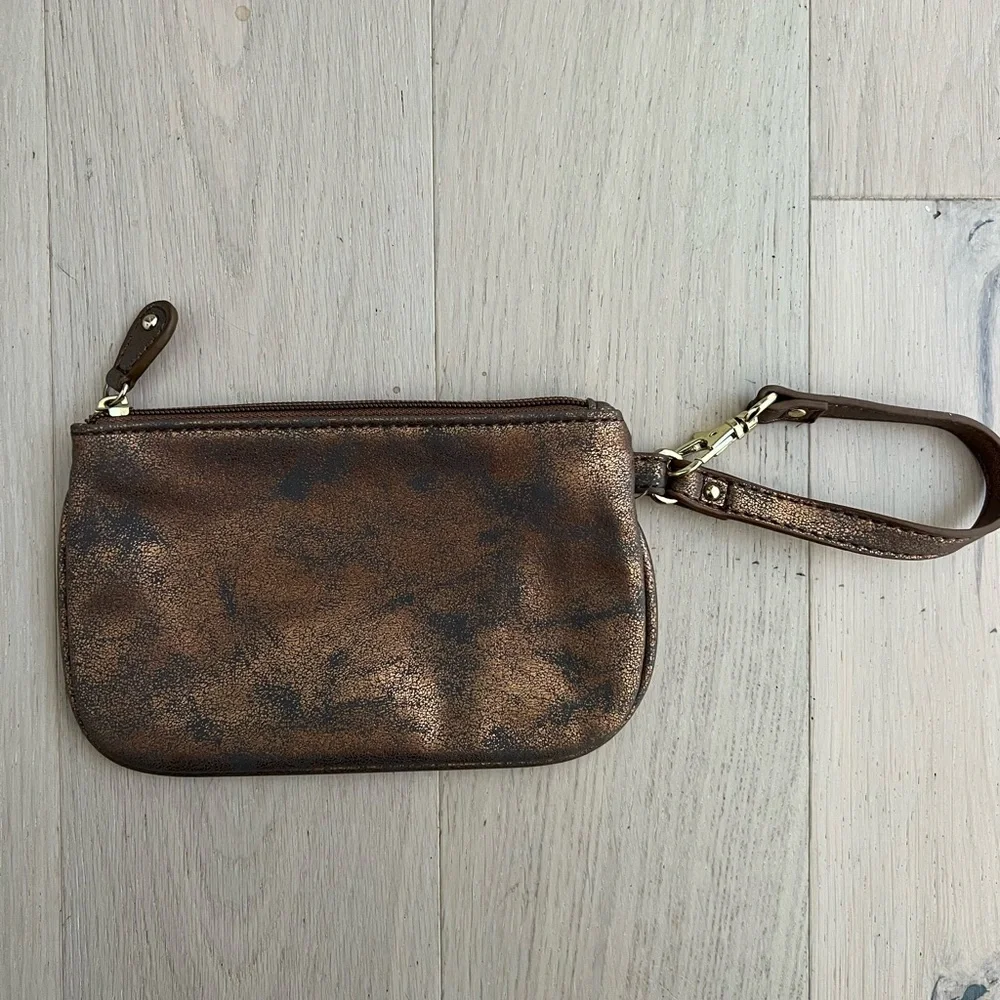 Brown Wristlet